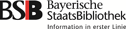 Logo der BSB: Bayerische StaatsBibliothek - Information in erster Linie. Zur Startseite